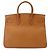 Hermès Borsa Hermes Birkin 35 in pelle Courchevel Gold D'oro - vista 3