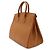 Hermès Borsa Hermes Birkin 35 in pelle Courchevel Gold D'oro - vista 4
