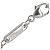 Collier Chopard Happy Diamonds Square - vue 6