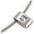 Collier Chopard Happy Diamond en or blanc - vue 4