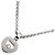 Collana Chopard Happy Diamonds Heart in oro bianco - vista 2