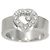 Anello Chopard Happy Diamond Heart in oro bianco 18K - vista 2