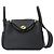 Hermès Bolso de mano Hermes Lindy Mini Negro