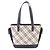 Borsa Burberry Nova Check Nero Beige