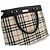 Borsa Tote Burberry Nova Check Marrone Beige - vista 10