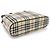 Borsa Tote Burberry Nova Check Marrone Beige - vista 5