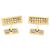 Gemelos Piaget en oro amarillo de 18K