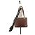 Borsa Tote con catena Bally Marrone - vista 11