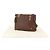Borsa Tote con catena Bally Marrone - vista 3