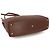 Borsa Tote con catena Bally Marrone - vista 6