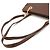 Borsa Tote con catena Bally Marrone - vista 7