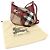 Burberry House Check Mini Schultertasche Rot Beige - Ansicht 3