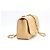 Chanel Diana Small 22 Borsa Flap Beige Oro Gold hardware - vista 3
