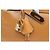 Borsa Hermès Kelly 32 Pelle Gold Cognac Marrone Beige Gold hardware - vista 4