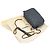 Chanel Camera Bag Blu Grigio Pelle di Agnello Gold hardware - vista 18