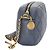 Chanel Camera Bag Blu Grigio Pelle di Agnello Gold hardware - vista 5