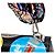 Louis Vuitton Twist MM World Tour Pelle Epi Nera Nero Multicolore Silver hardware - vista 5