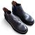 Christian Dior Oblique Lederstiefel Schwarz