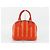 Louis Vuitton Alma BB Monogram Vernis Righe Arancioni Arancione - vista 9