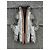 Chanel silberne gesteppte Leder-Sandalen CC-Logo - Ansicht 7