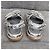 Chanel silberne gesteppte Leder-Sandalen CC-Logo - Ansicht 9