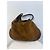 Gucci Monogram Hobo-Tasche aus Wildleder Braun - Ansicht 2
