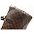 BORSA A MANO LOUIS VUITTON SPEEDY 35 TOILE DAMIER EBENE N40591 BROWN Marrone - vista 5
