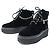 STIVALETTI CHANEL NUOVI G39332 VELLUTO CATENA LOGO CC 36.5 COMMODI Nero