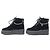 STIVALETTI CHANEL NUOVI G39332 VELLUTO CATENA LOGO CC 36.5 COMMODI Nero - vista 2