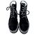 STIVALETTI CHANEL NUOVI G39332 VELLUTO CATENA LOGO CC 36.5 COMMODI Nero - vista 8