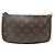 VINTAGE LOUIS VUITTON POCHETTE ACCESSOIRES NM M40712 MONOGRAM HANDTASCHE Braun - Ansicht 2