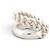 Hermès ANELLO HERMES SELLIER INFLEXIBLE MM H125630B T55 IN ARGENTO 10.8G SILVER RING - vista 3
