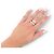 Hermès ANELLO HERMES SELLIER INFLEXIBLE MM H125630B T55 IN ARGENTO 10.8G SILVER RING - vista 6
