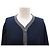CHANEL CARDIGAN STRICKJACKE ANKERKNÖPFE CAMBON P59182K07741 L 42 AUS KASHMIR Marineblau - Ansicht 2