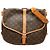 Louis Vuitton Monogram Saumur 35 Schultertasche Braun