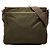 Bolso bandolera Prada Triangle Logo Verde