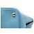 Borsa Prada Saffiano con logo triangolare Blu - vista 6