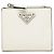 Prada Compact Bi-fold Wallet 2ML049 Weiß