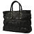Sac cabas Prada Gaufre Noir - vue 2