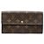 Louis Vuitton Portefeuille Sarah Long Wallet Braun