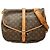 Bolso bandolera Louis Vuitton Monogram Castaño