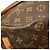 Bolso bandolera Louis Vuitton Monogram Castaño - vista 7