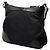Bolsa Tiracolo Prada Tessuto com Logotipo Triangular Preto - vista 2