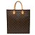 Louis Vuitton Sac Plat Monogram Tote M51140 Marrom