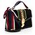 Borsa a spalla piccola Gucci GG Velvet Sylvie Nero - vista 2