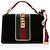 Borsa a spalla piccola Gucci GG Velvet Sylvie Nero - vista 3