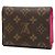 Cartera Louis Vuitton Victorine Trifold Castaño - vista 2