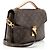 Louis Vuitton Monogram Canvas Pochette Metis Schultertasche Braun - Ansicht 2