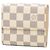 Cartera Louis Vuitton Damier Azur Elise Blanco - vista 2