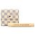 Cartera Louis Vuitton Damier Azur Elise Blanco - vista 8